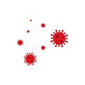 Coronavirus, covid-19 global pandemic vector template