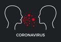 Coronavirus Covid-19 infection concept