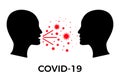 Coronavirus Covid-19 infection concept