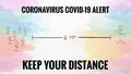 Coronavirus Covid-19 Keep Your Distance