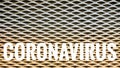Coronavirus Covid-19 Outbreak Header Background Mesh Royalty Free Stock Photo