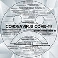 Coronavirus Covid-19 Outbreak Messages In Words
