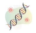 Coronavirus COVID-19 RNA - Illustration