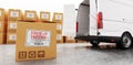 Coronavirus Covid-19 vaccine transport, shipping and delivery