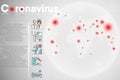 Coronavirus Disease and Medical Health Information Template for Hospital or Healthcare, Covid-19 Corona Virus Global Pandemic.