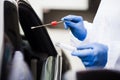 Coronavirus drive-thru PCR test