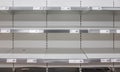 Coronavirus Empty Supermarket Shelves