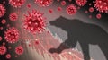 Coronavirus Finincial Crisis Royalty Free Stock Photo