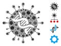 Coronavirus Genome Collage of CoronaVirus Items