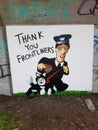 Coronavirus Graffiti in United Kingdom