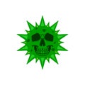 Coronavirus icon vector design concept