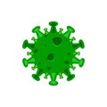 Coronavirus icon vector design concept