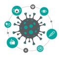 Coronavirus icon