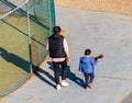 Coronavirus Italy in quarantine father and son with mask