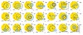 Coronavirus line icons. Medical protective mask, hands sanitizer, no vaccine. Covid-19 pandemic. Vector