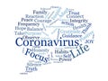 Coronavirus Lockdown Courage Royalty Free Stock Photo