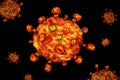 Coronavirus 2019-nCov or Covid-19 concept. The virus attack to many people in the world and many people was die.