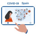 Coronavirus nCoV COVID-19 Info Spain People News