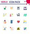 Simple Set of Covid-19 Protection Blue 25 icon pack icon included report, file, washing, coronavirus, hospital chart