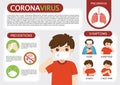 Coronavirus 2019-ncov flu infographics elements, Health and Medical. Dangerous asian ncov corona virus.