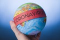 Coronavirus pandemic. COVID-19 global warning. Royalty Free Stock Photo