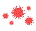 Coronavirus, protection, stop, biohazard concept. Royalty Free Stock Photo