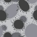 Coronavirus seamless pattern. Vector illustration for poster, banner, flyer background