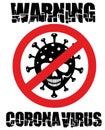 Coronavirus sign