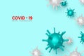 Coronavirus, Covid-19 dangerous virus.