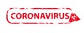 Coronovirus icon. Vector flat illustration