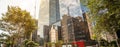 Corporate buildings on Avenida Paulista with their glass cladding making a beautiful reflection Royalty Free Stock Photo