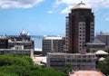 Corporate buildings in Port-Louis, Mauritius