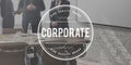 Corporate Business Enterprise Organization Concept Royalty Free Stock Photo