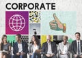 Corporate Business Organization Company Concept Royalty Free Stock Photo