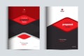 Corporate Business Proposal Catalog Cover Design Template Concepts