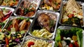 Corporate Catering and Office Lunch Delivery Service. Individual healthy meals lunchboxes