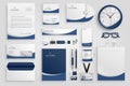 Corporate company merchandise design set