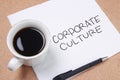 Corporate Culture, Motivational Business Words Quotes Concept Royalty Free Stock Photo