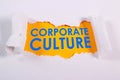 Corporate Culture, Motivational Business Words Quotes Concept