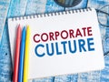 Corporate Culture, Motivational Business Words Quotes Concept