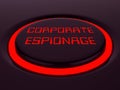 Corporate Espionage Covert Cyber Hacking 3d Rendering