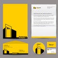 Corporate identity branding mock up