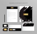 Corporate identity business set. Modern stationery template design. Documentation for business.