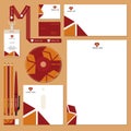 corporate identity designs. Vector illustration decorative design Royalty Free Stock Photo