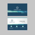 Business card Template Design template Royalty Free Stock Photo