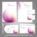 Corporate identity template for business artworks