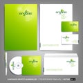 Corporate identity template for business artworks