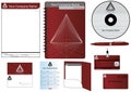 Corporate Identity Template Vector set 2010