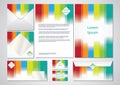 corporate identity. Vector illustration decorative design Royalty Free Stock Photo