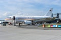 Corporate Jetliner Airbus A319 CJ Bundesrepublik Deutschland Royalty Free Stock Photo